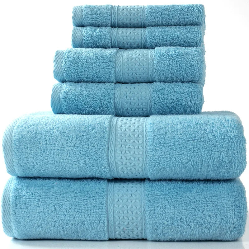 Towel Set Luxury Lace Embroidered Bath Towel Face Towel Hand Towel Washcloths Quick Dry