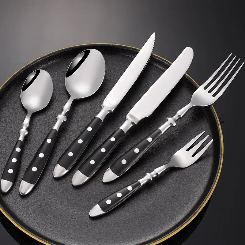 Steel Cutlery Set with Starpoint