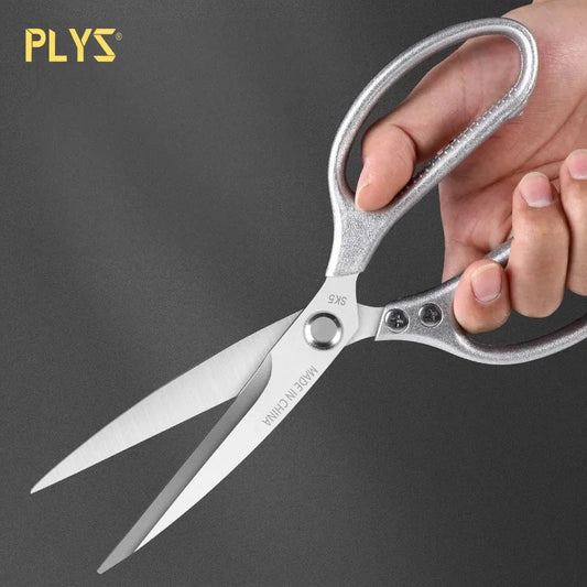 kitchen scissors for barbecue stainless steel multi-functional food cutting steak cutting meat barbecue scissors