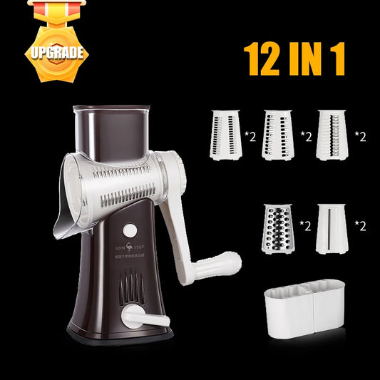 12 In 1 Vegetable Cutter Grater for Vegetables