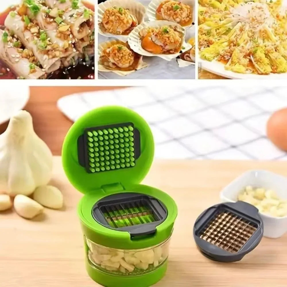 Manual Garlic Press Ginger Crusher