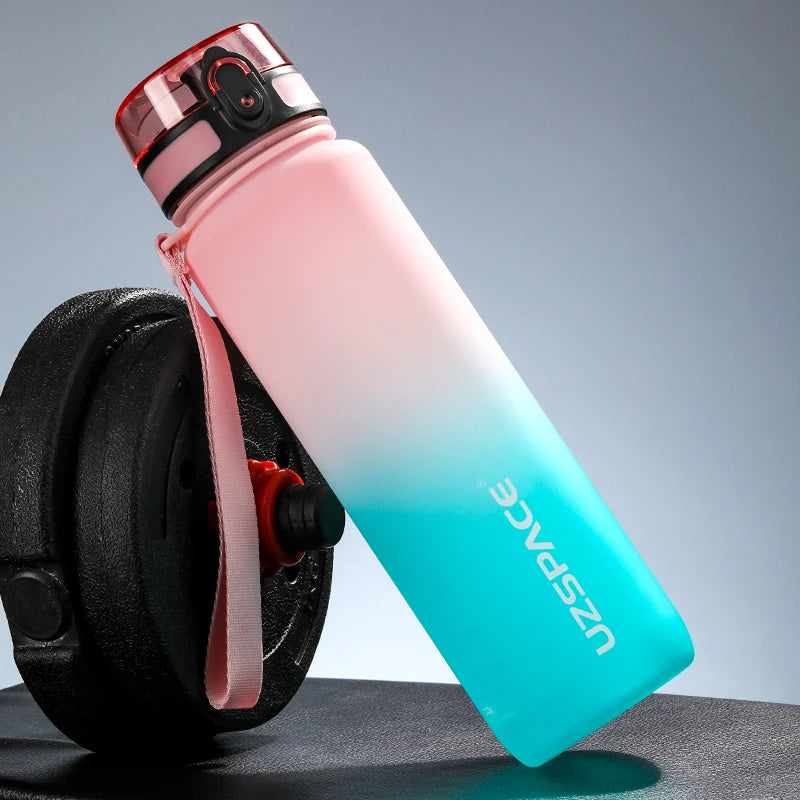 Sports Water Bottle Shaker Outdoor Travel Portable Leakproof Drinkware Tritan  Drink Bottle