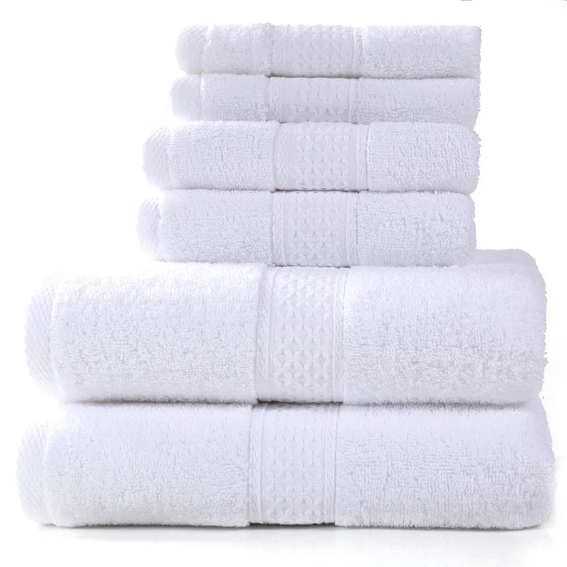 Towel Set Luxury Lace Embroidered Bath Towel Face Towel Hand Towel Washcloths Quick Dry