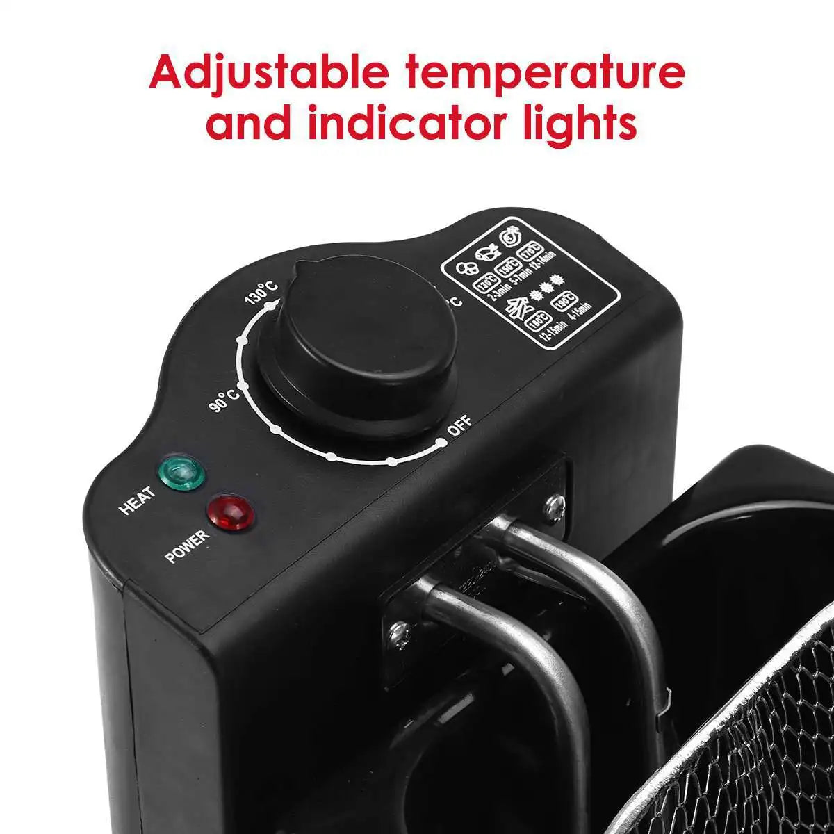 Electric Deep Fryer 3.5-Liter