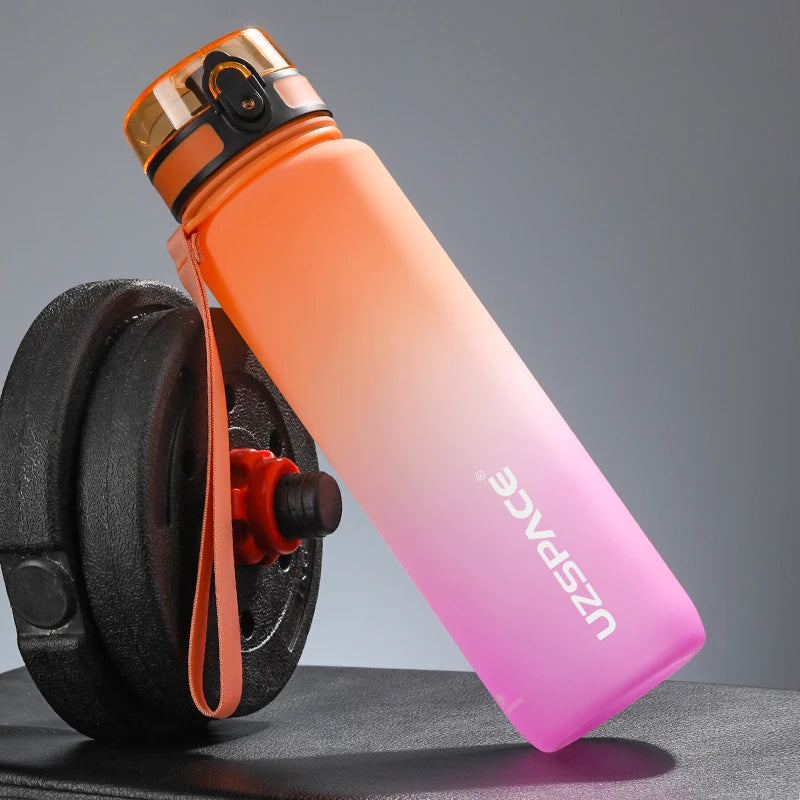 Sports Water Bottle Shaker Outdoor Travel Portable Leakproof Drinkware Tritan  Drink Bottle