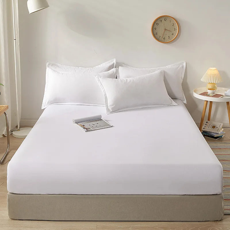 100% Cotton Fitted Bed Sheet with Elastic