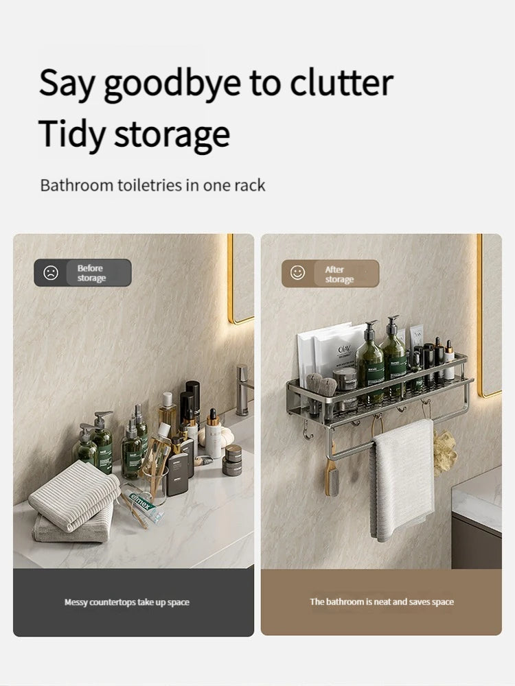 bathroom hang on the wall