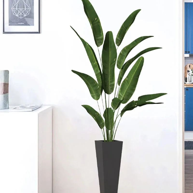 1 Piece of Tropical Plant Potted Pattern Wall Sticker