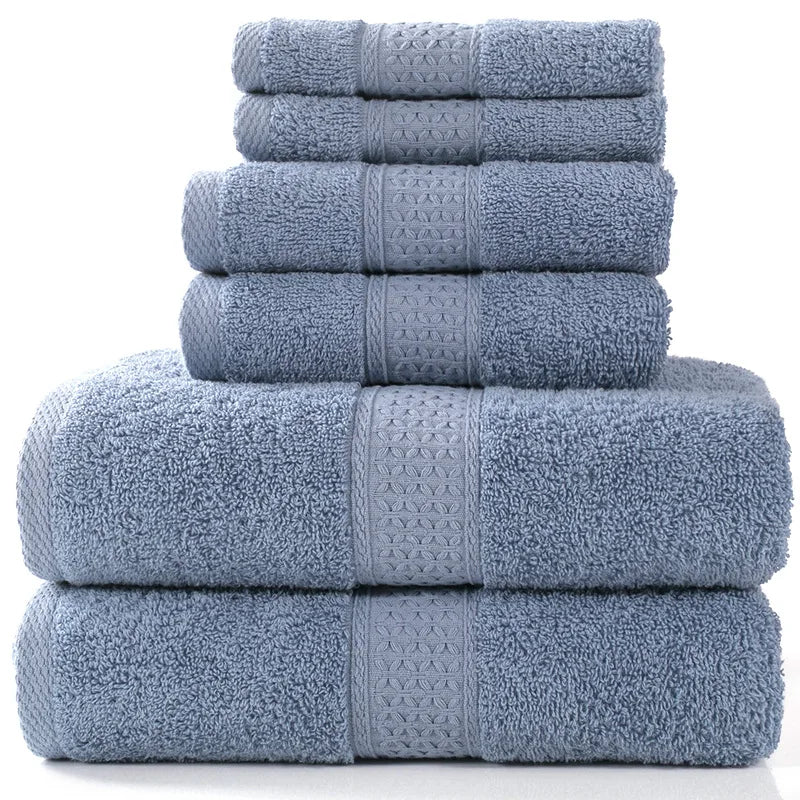 Towel Set Luxury Lace Embroidered Bath Towel Face Towel Hand Towel Washcloths Quick Dry